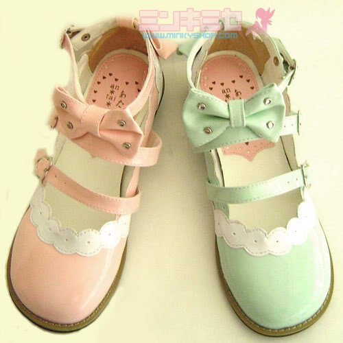 Sweet Lolita Enamel Shoes